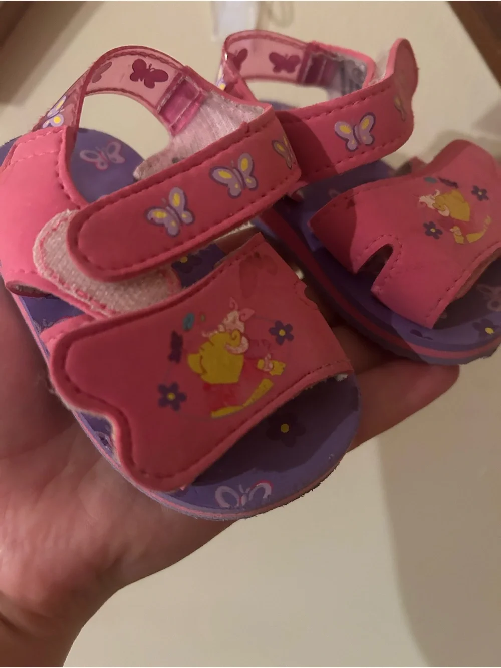 Winnie the Pooh and Piglet Baby Sandals